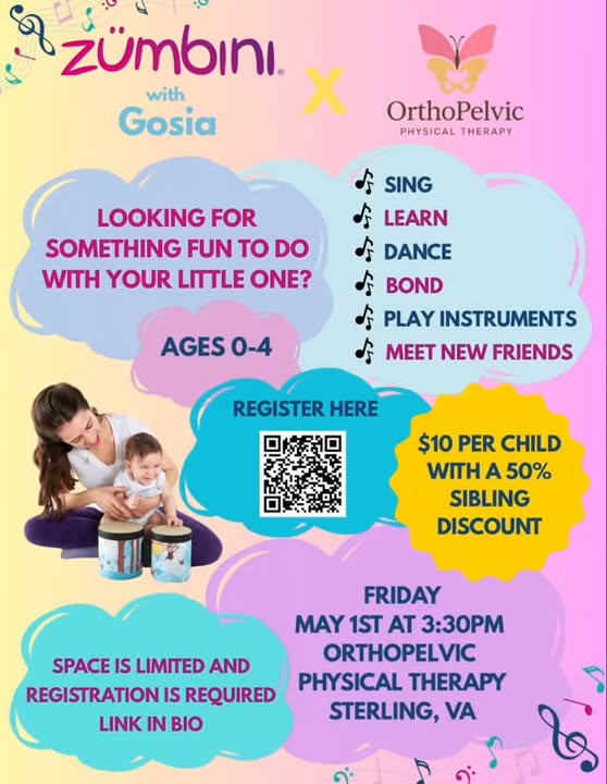 Zumbini Classes in Sterling, VA | Music & Movement for Ages 0–4 | OrthoPelvic PT
